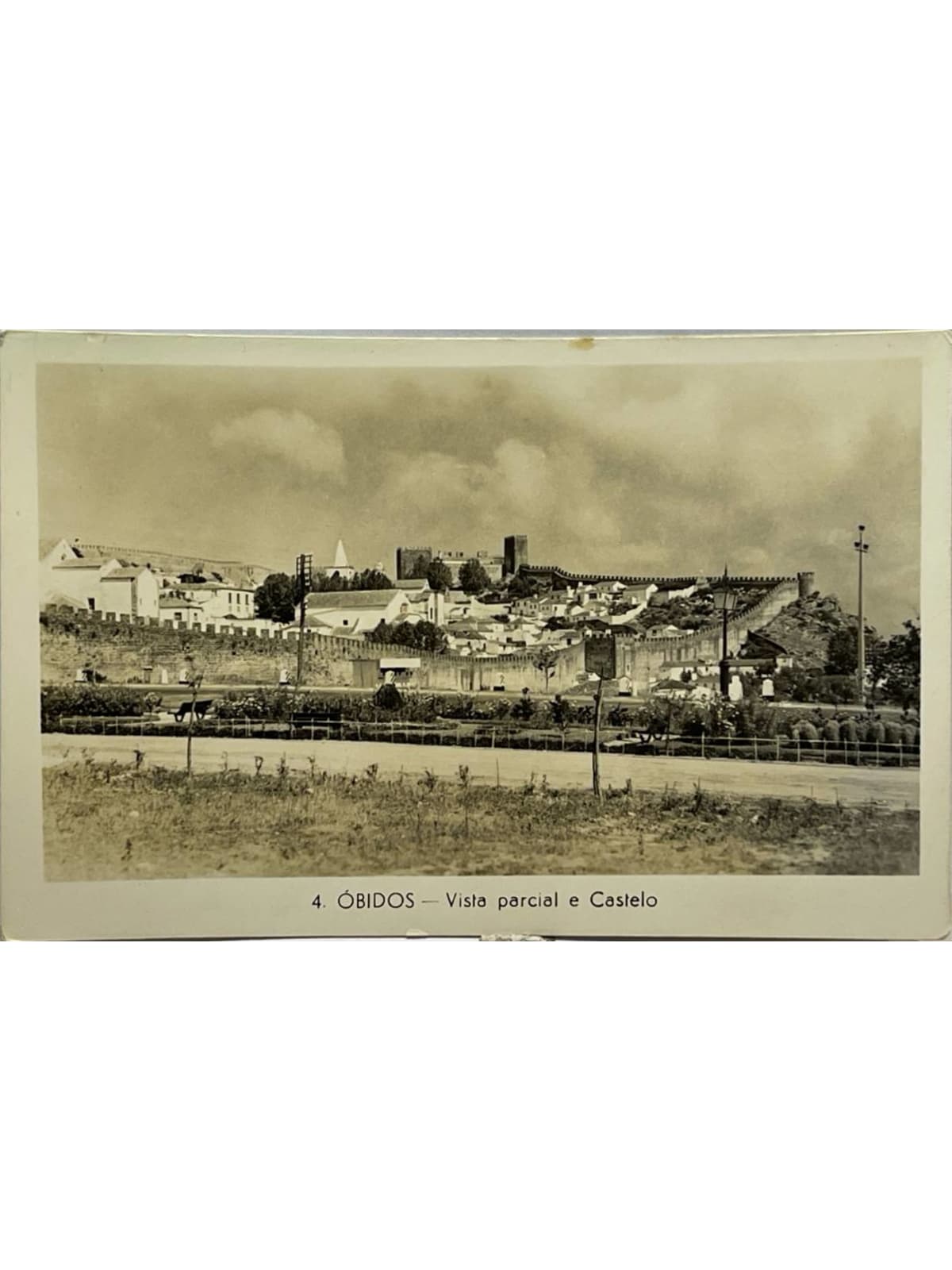 Recto de la carte postale
