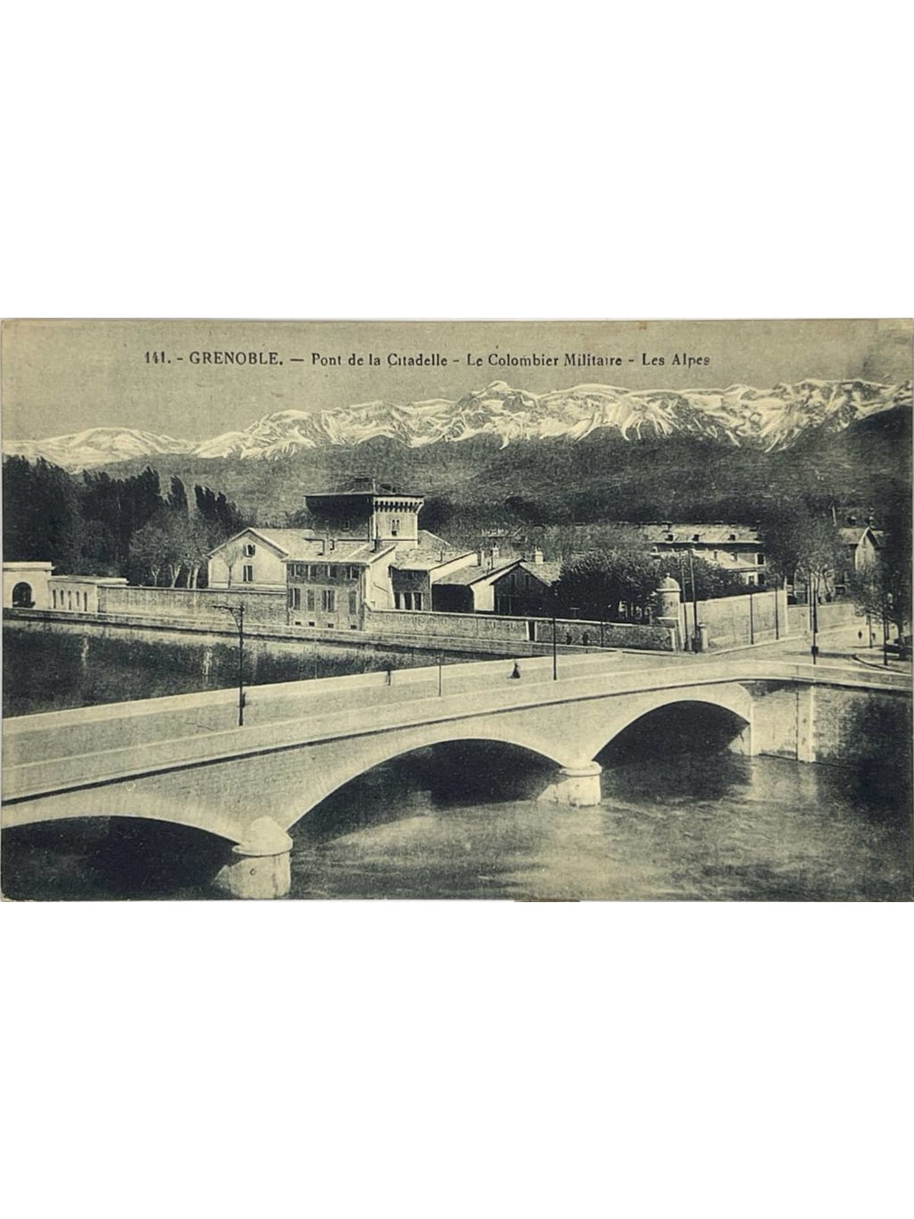 Recto de la carte postale