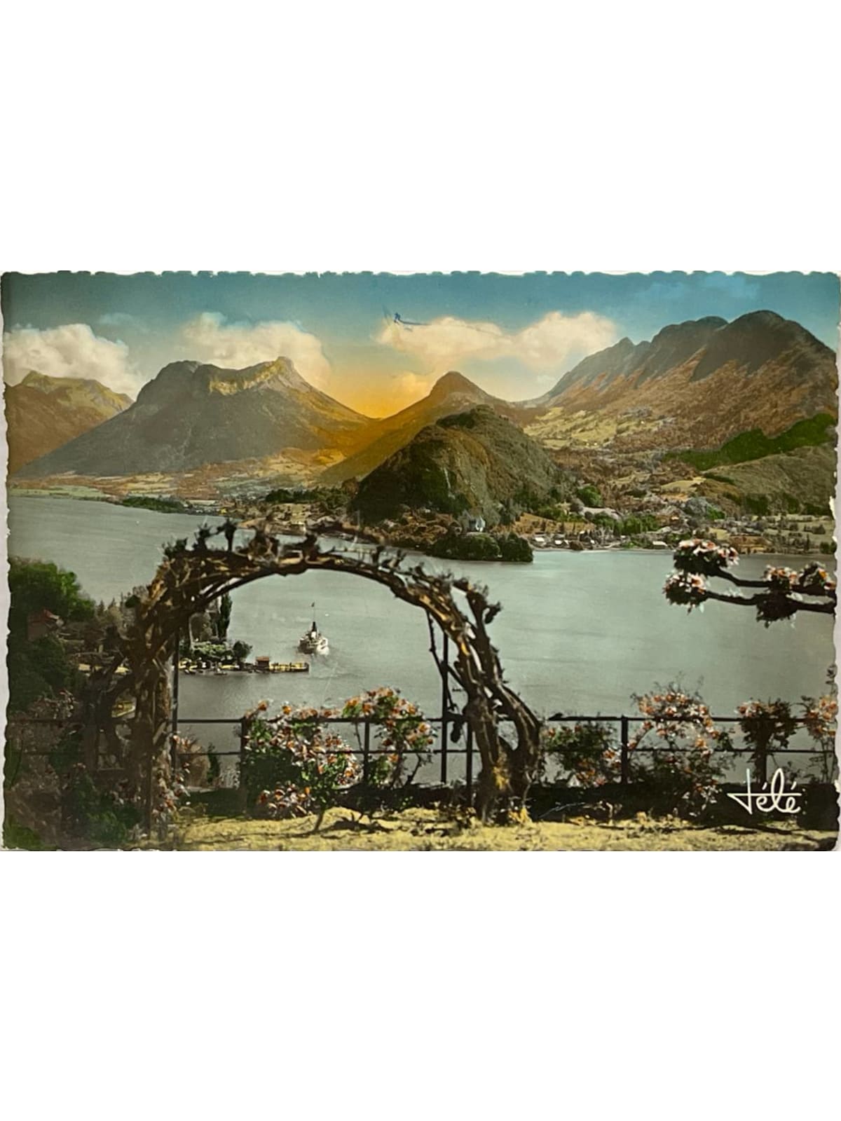 Recto de la carte postale