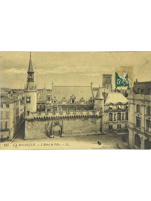 La Rochelle – L'Hôtel de Ville – CPA ancienne n° 114 LL