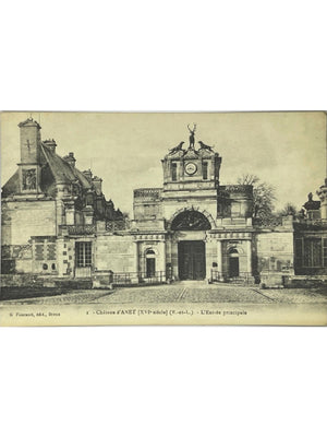 Carte postale – Anet – Château d'Anet, entrée principale – G. Foucault