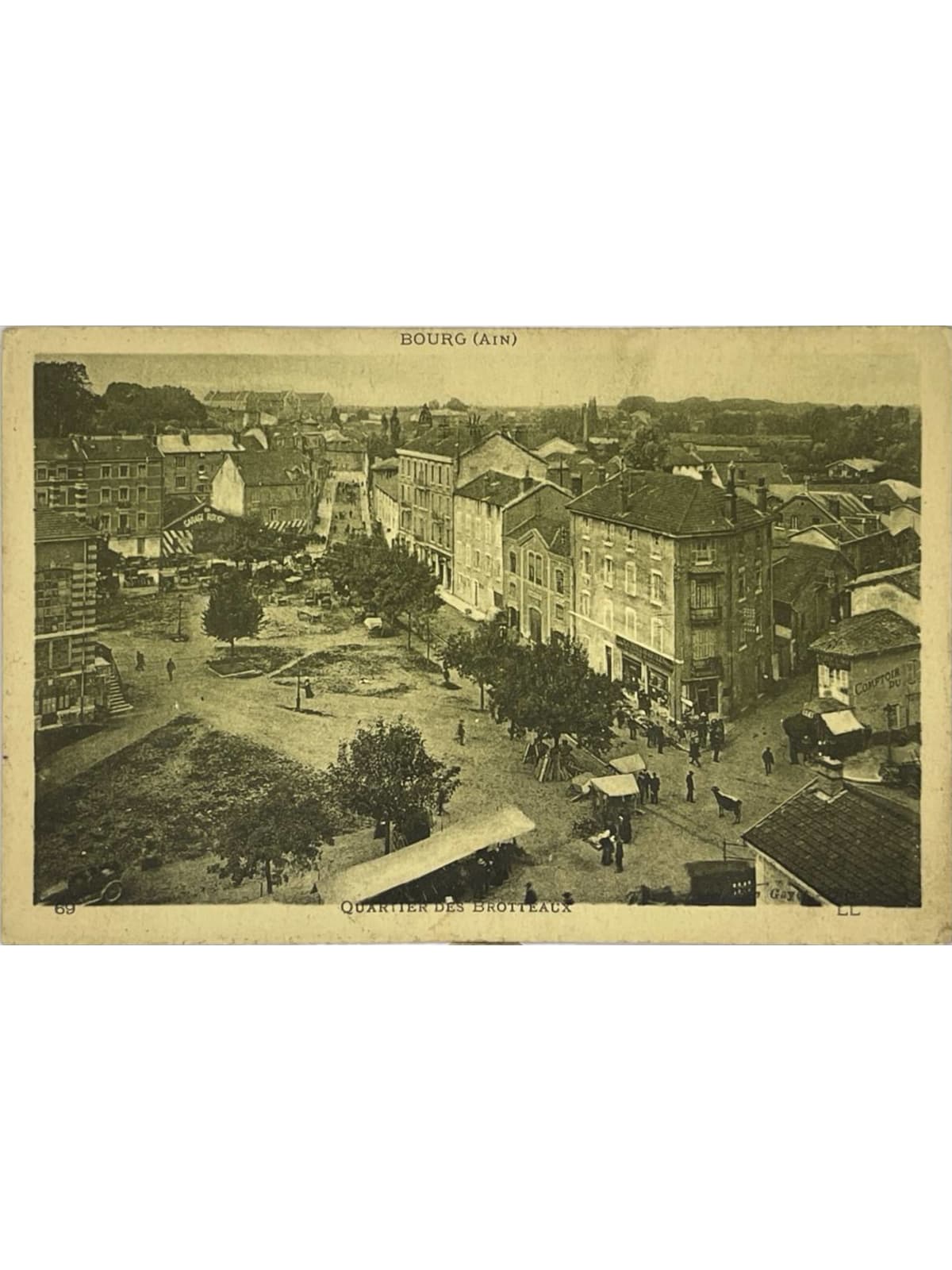 Recto de la carte postale