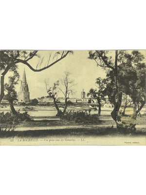 La Rochelle – Vue prise sous les Tamaris – Poyard n°53 – CPA