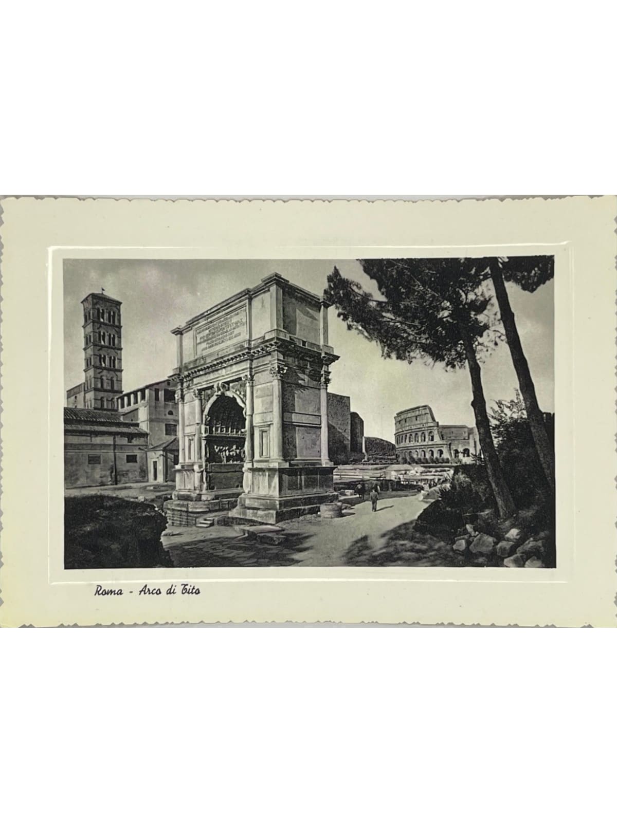 Recto de la carte postale