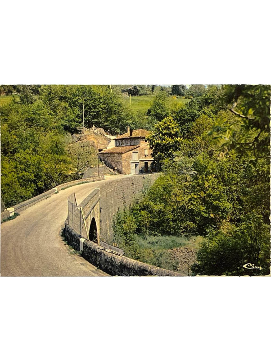 Recto de la carte postale