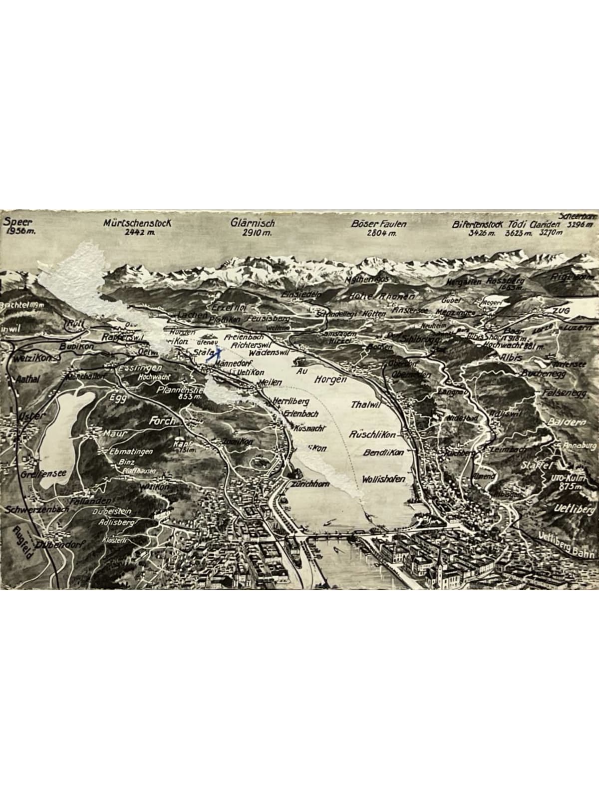 Recto de la carte postale