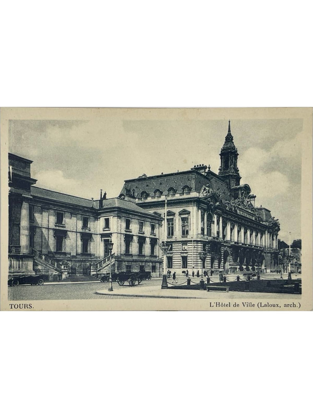 Recto de la carte postale