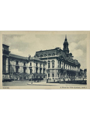 Tours – Hôtel de Ville par Victor Laloux – CPA ancienne