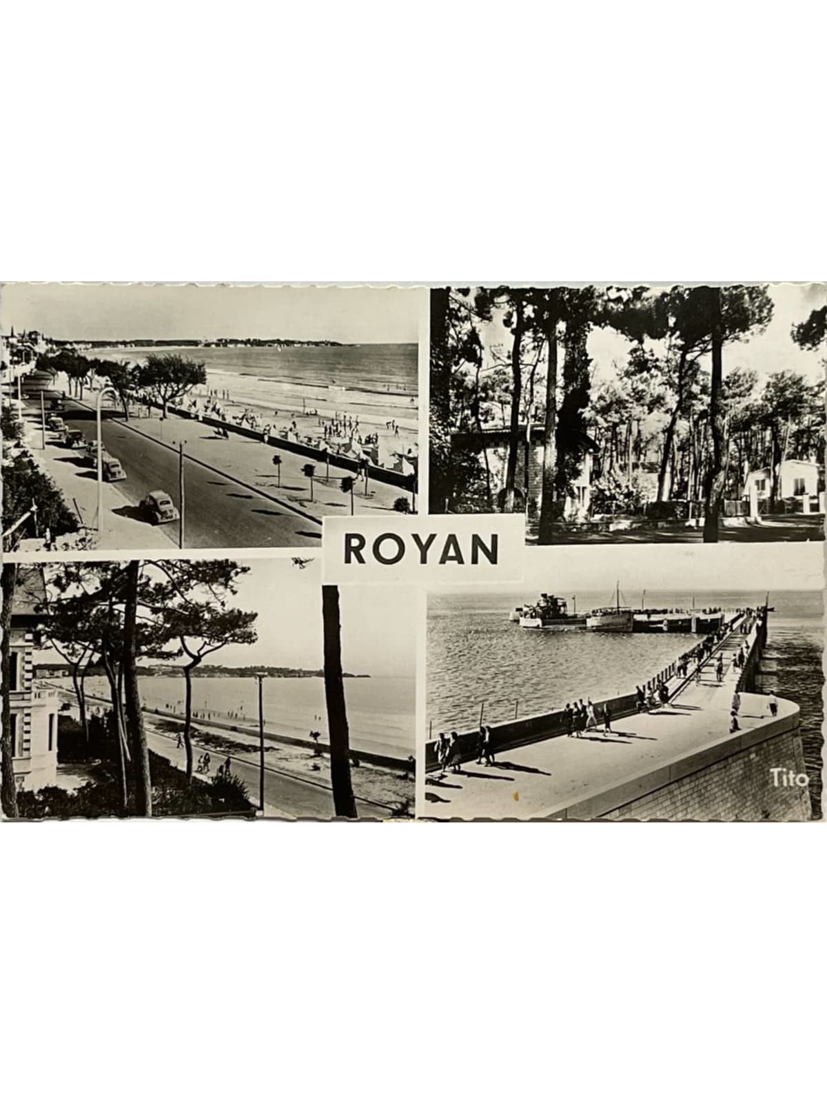 Recto de la carte postale