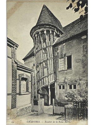 Chartres – Escalier de la Reine Berthe – CPA n° 19