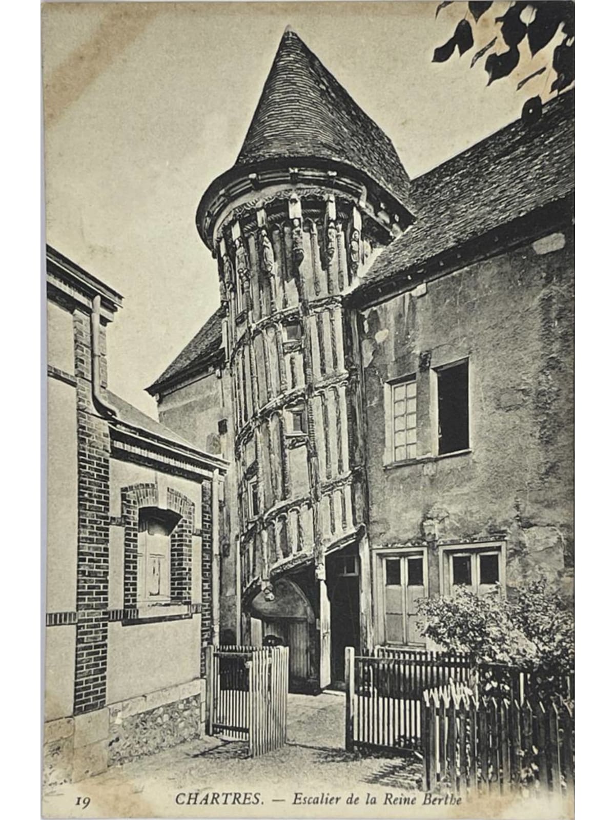 Recto de la carte postale