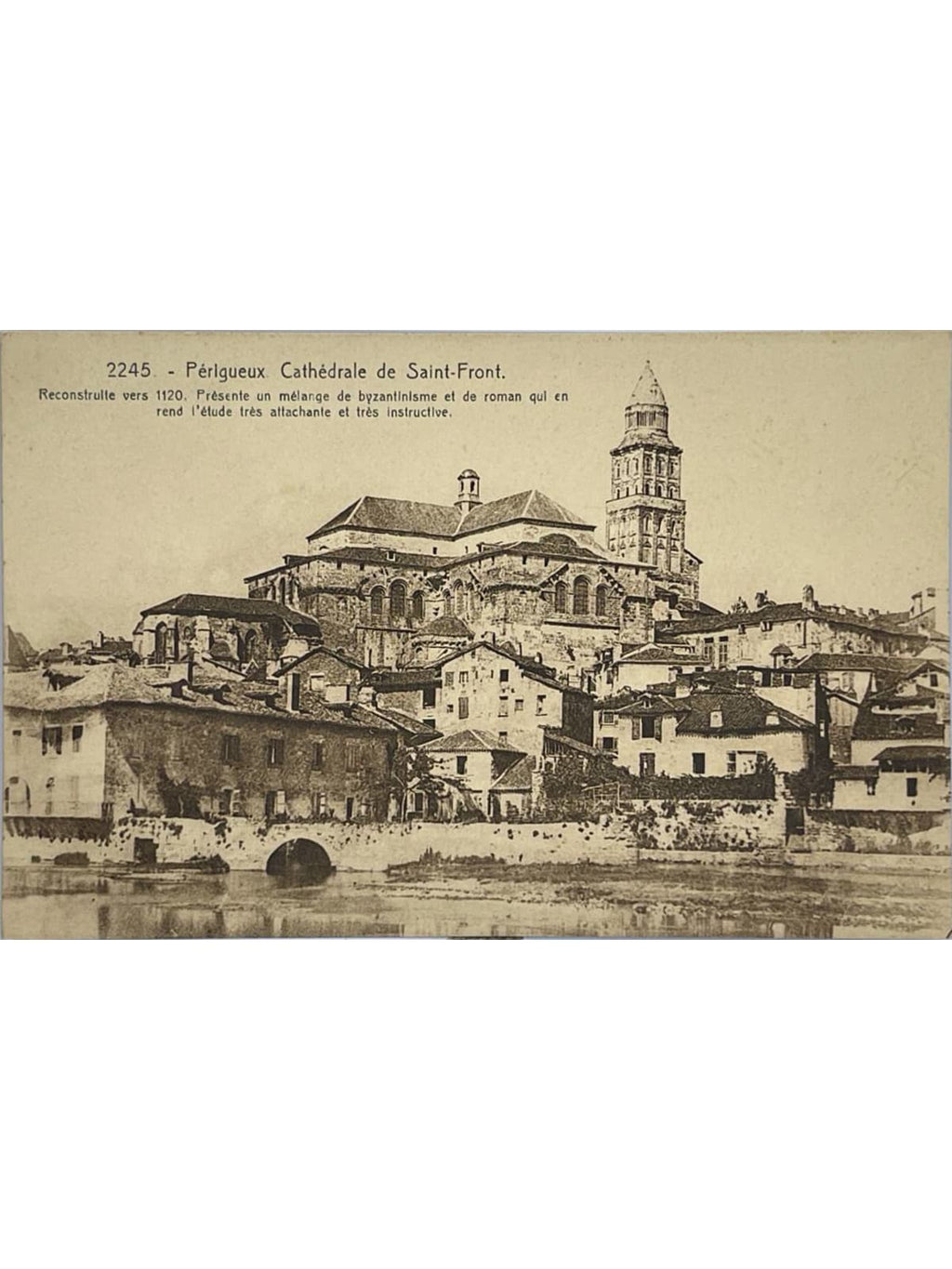 Recto de la carte postale