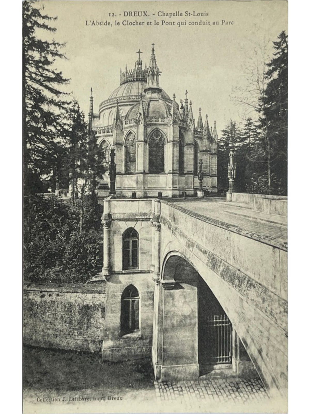 Recto de la carte postale