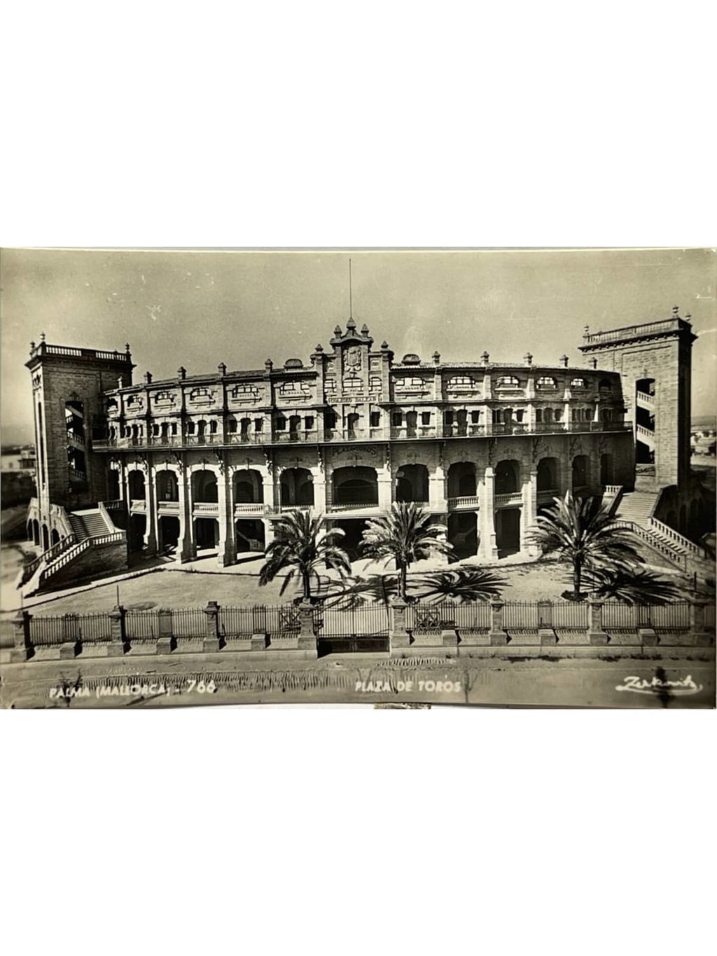 Recto de la carte postale
