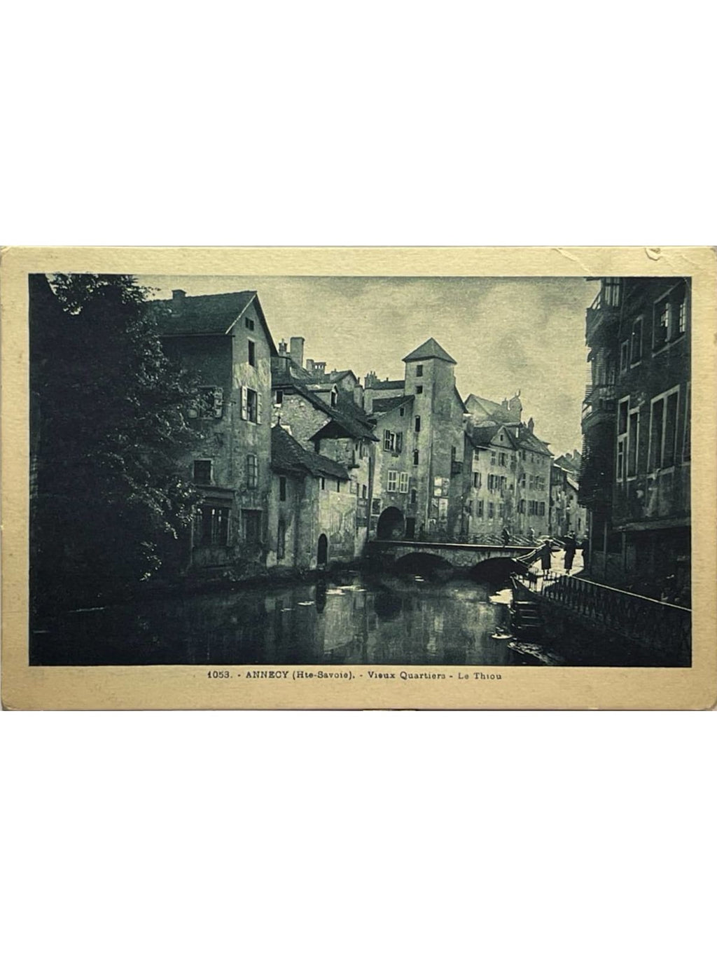 Recto de la carte postale