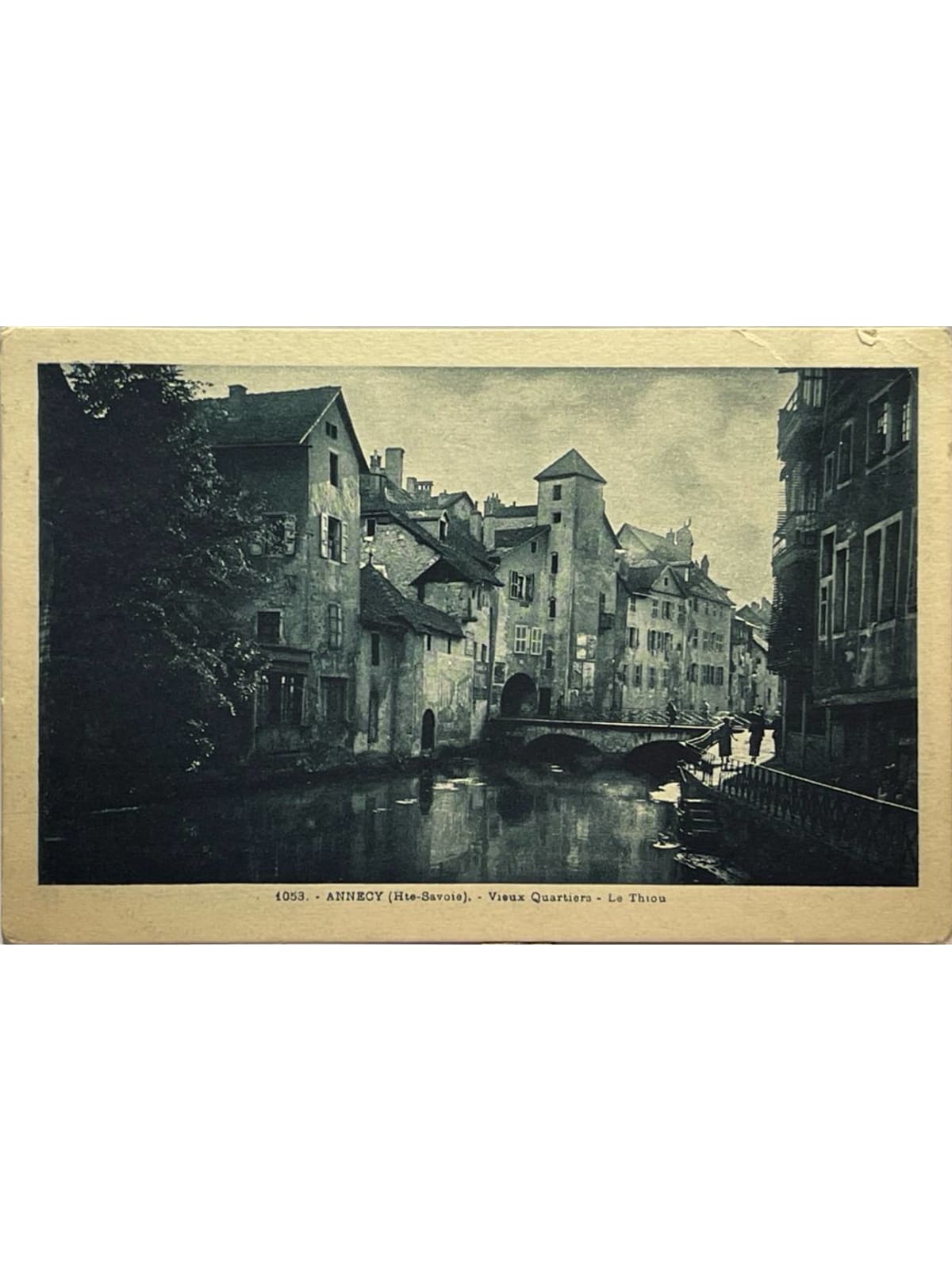 Recto de la carte postale
