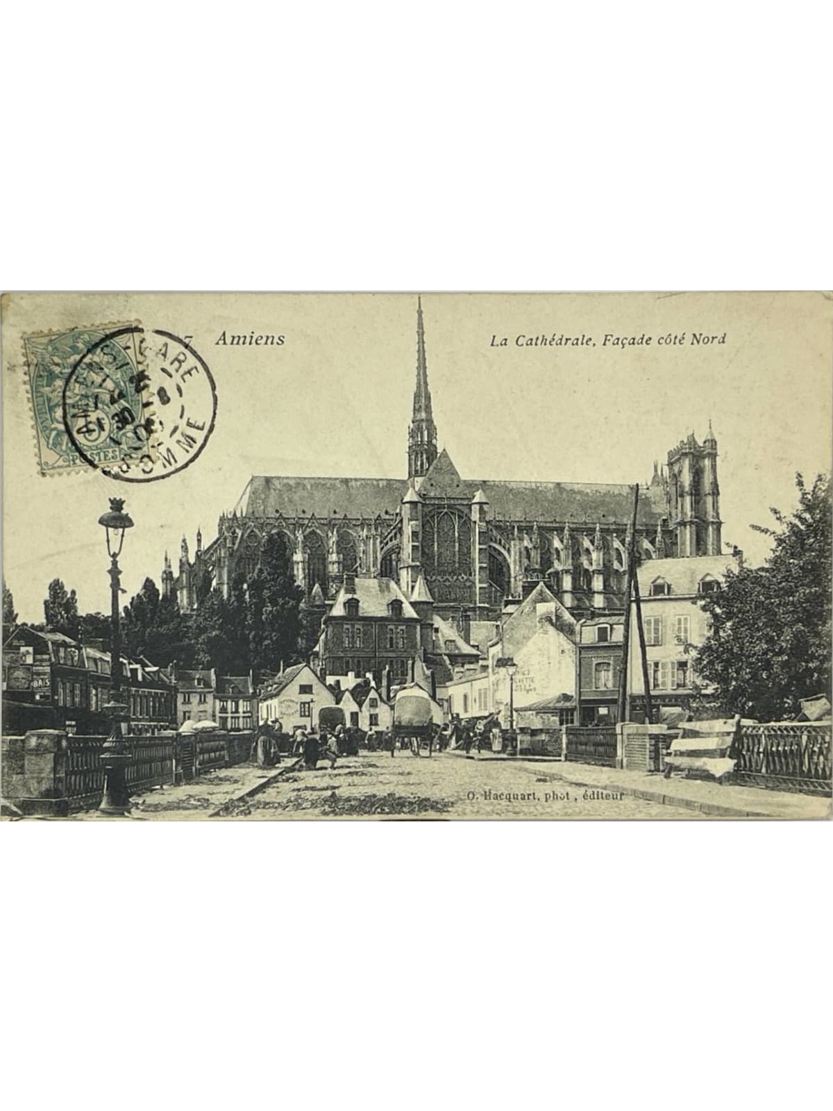 Recto de la carte postale