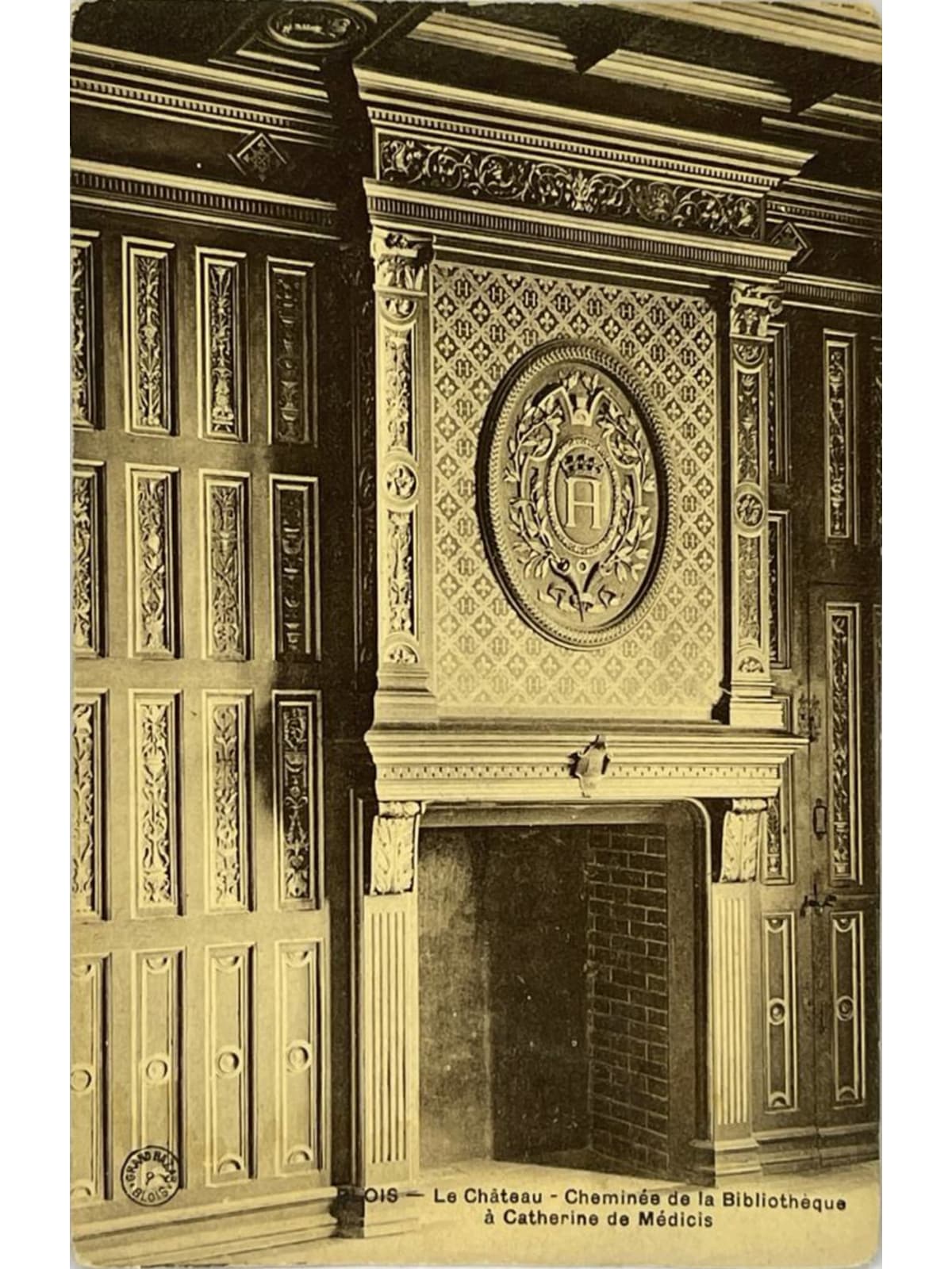 Recto de la carte postale
