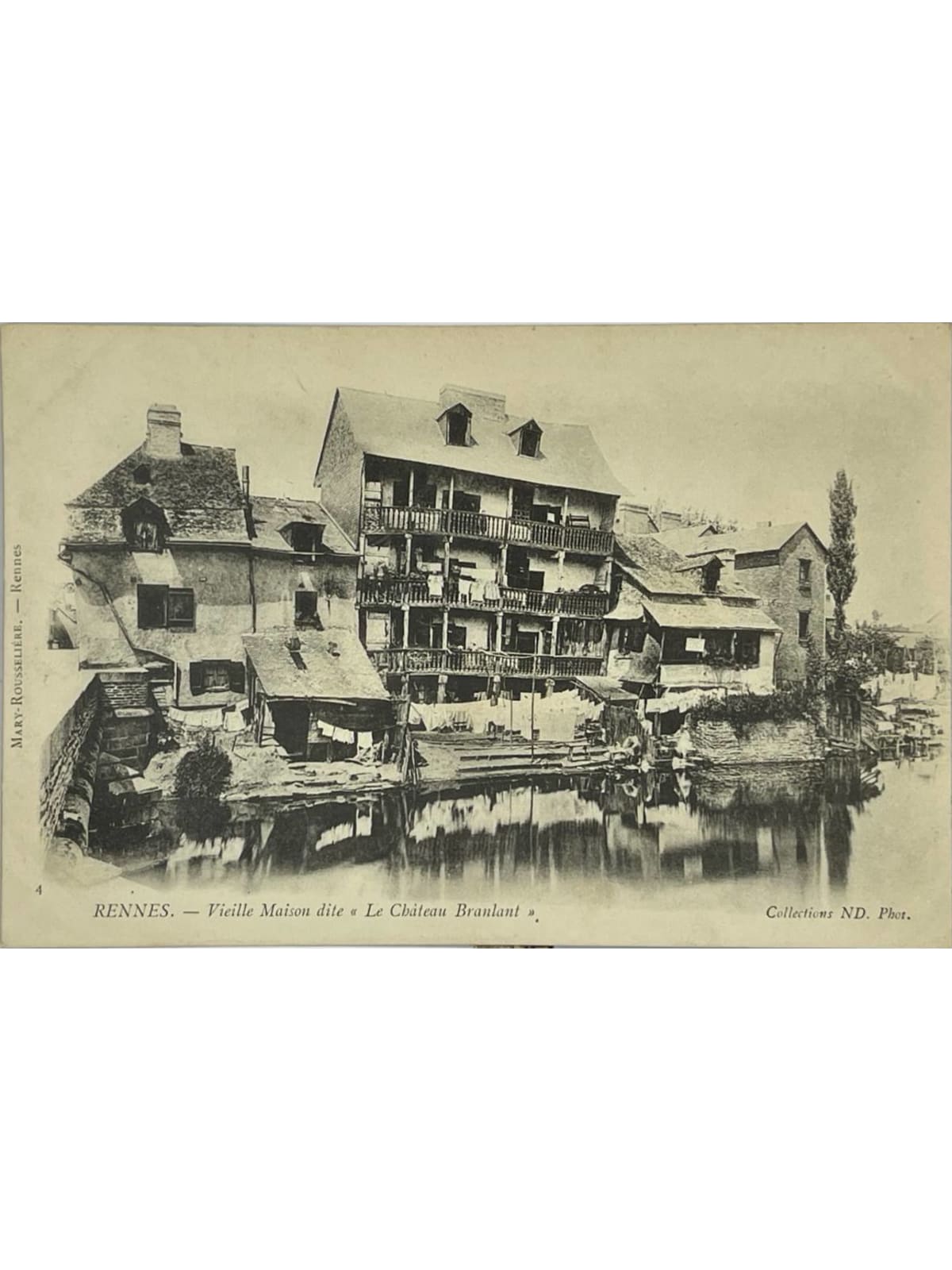 Recto de la carte postale