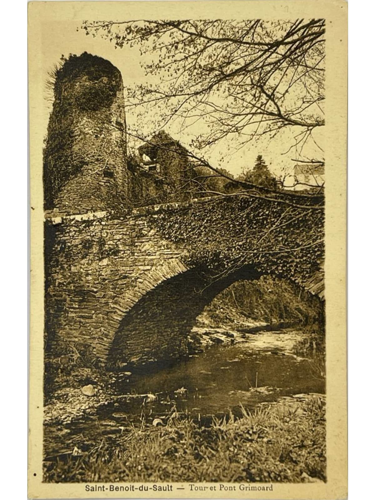 Recto de la carte postale