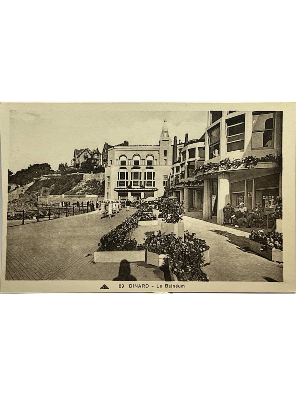 Recto de la carte postale