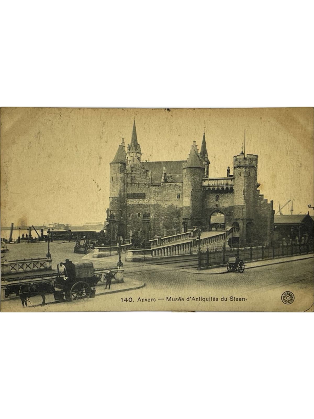 Recto de la carte postale