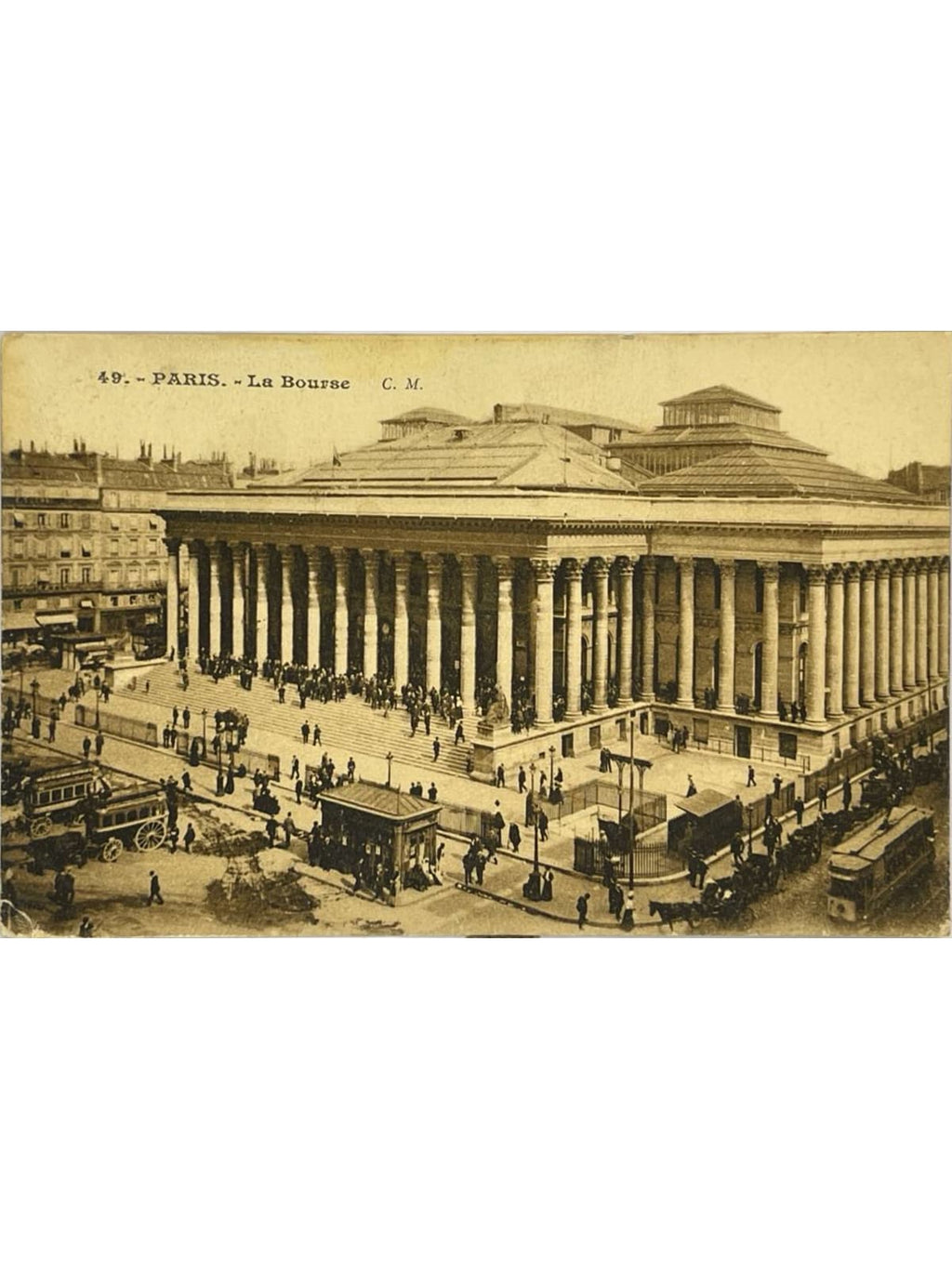 Recto de la carte postale