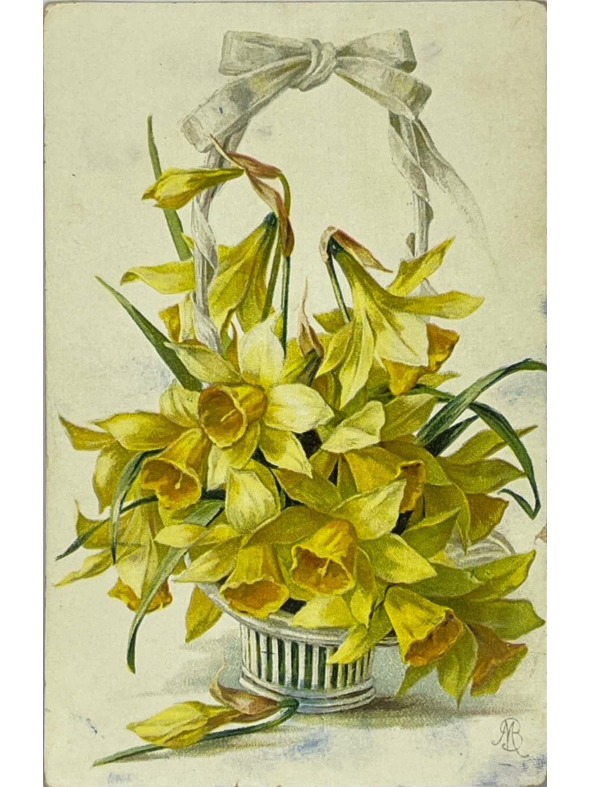 Recto de la carte postale