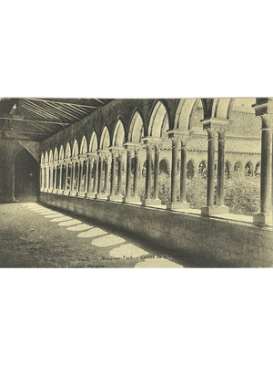 Arles-sur-Tech – Cloître de l'abbaye Sainte-Marie – CPA ancienne