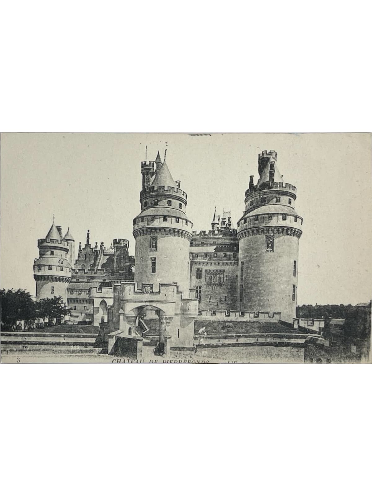 Recto de la carte postale