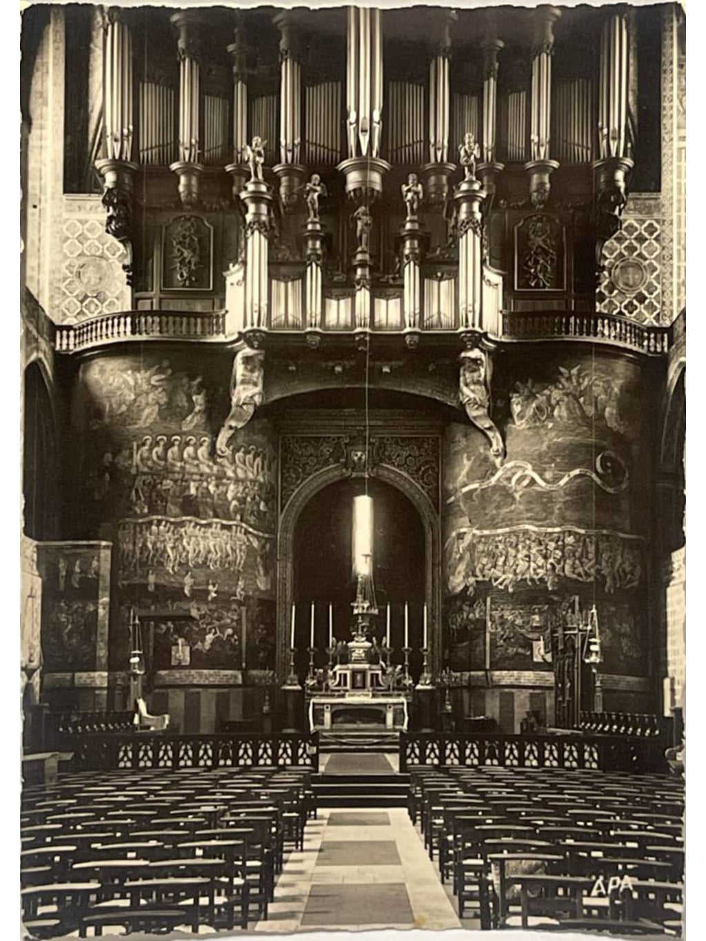 Recto de la carte postale