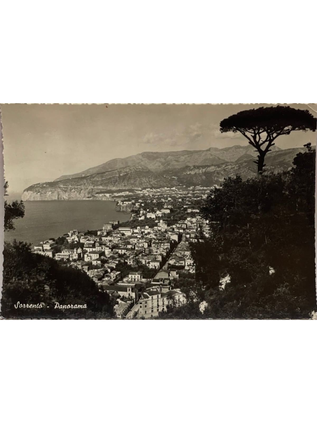 Recto de la carte postale