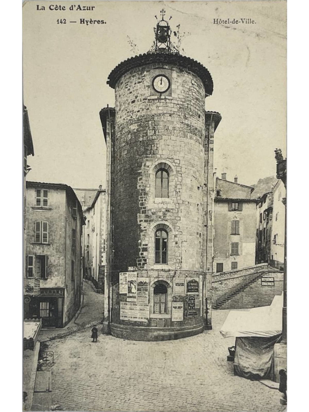 Recto de la carte postale