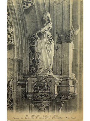 Bourg-en-Bresse – Église de Brou, tombeau de Marguerite d'Autriche – CPA ND Phot.