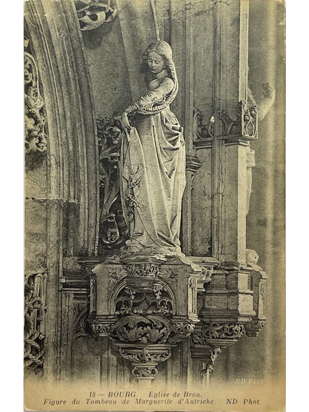Recto de la carte postale