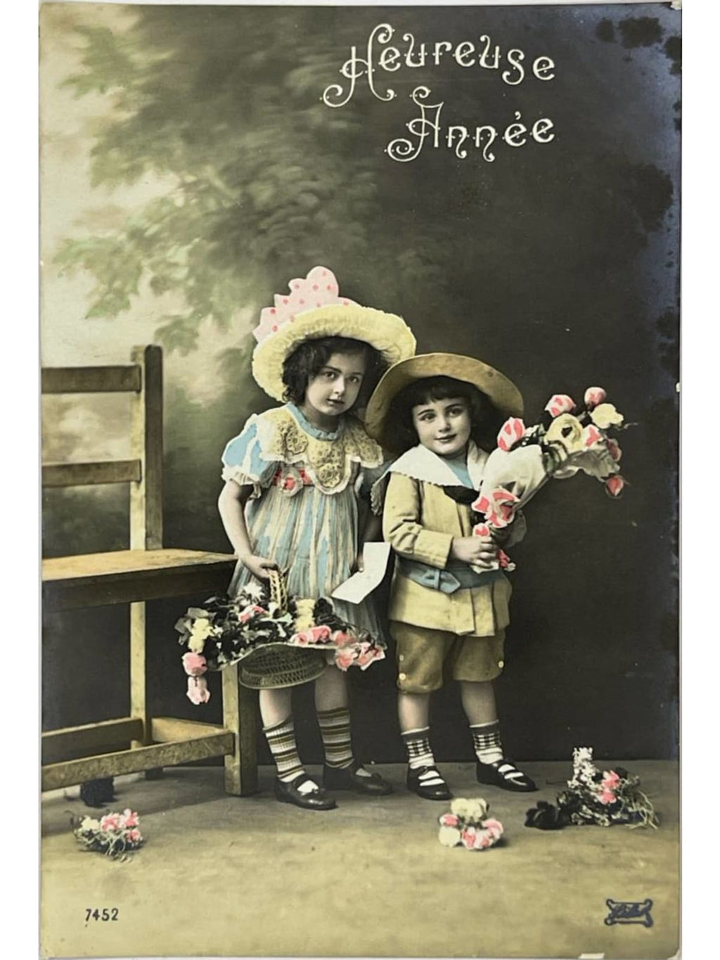 Recto de la carte postale