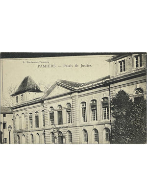 Pamiers – Palais de Justice – CPA ancienne Narbonne