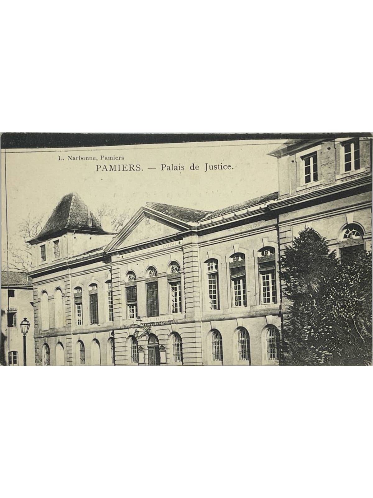 Recto de la carte postale