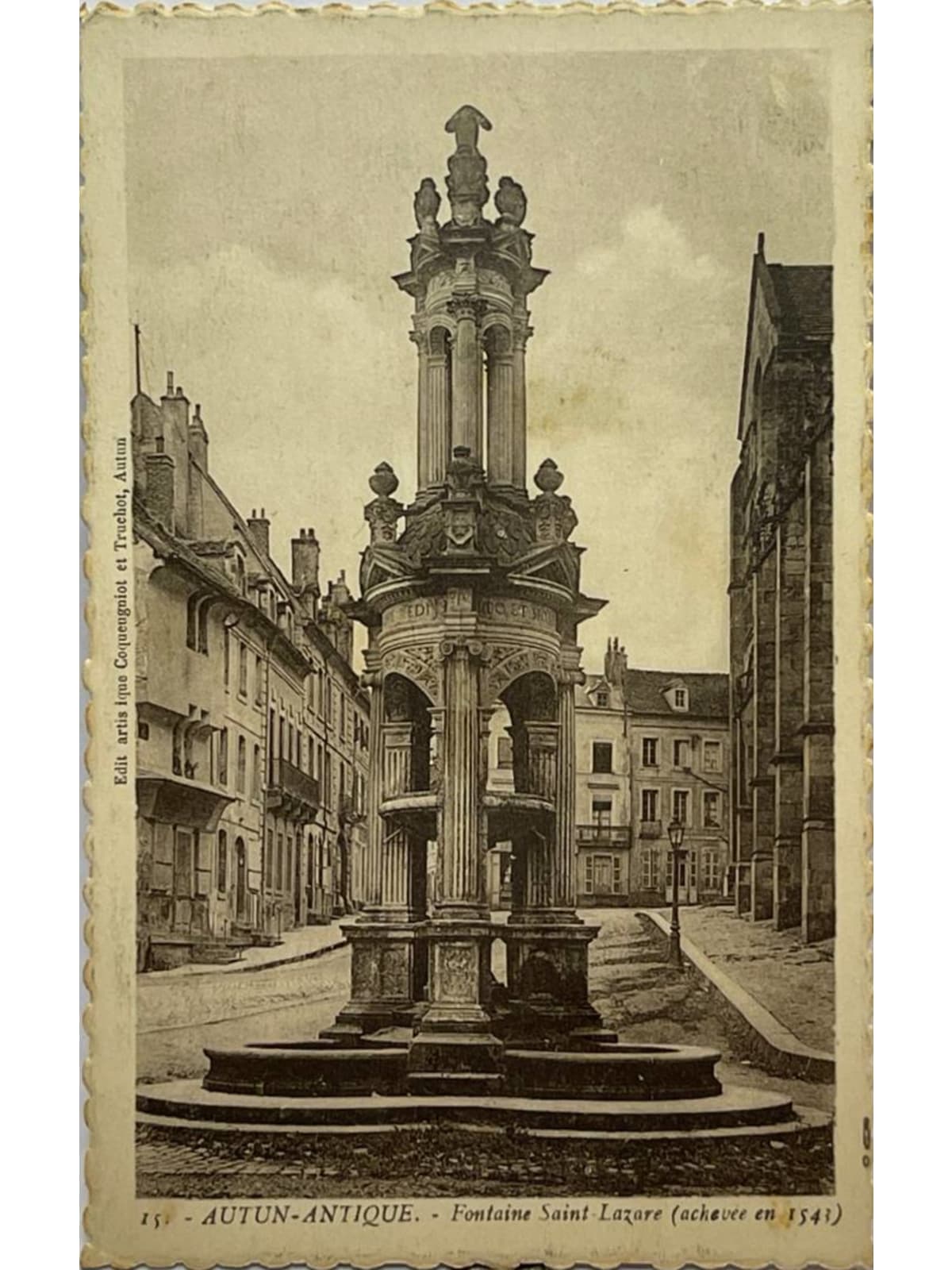 Recto de la carte postale