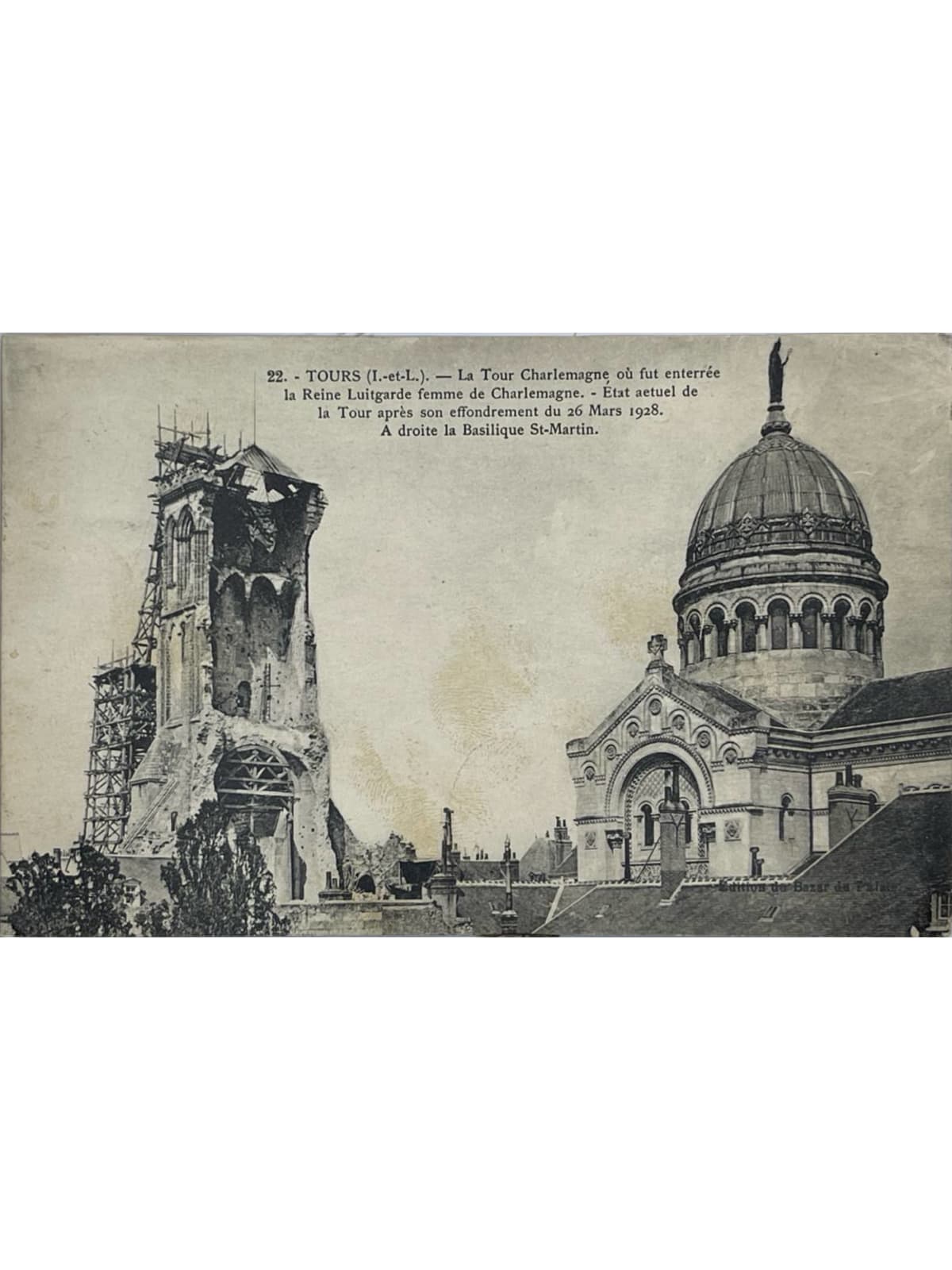 Recto de la carte postale