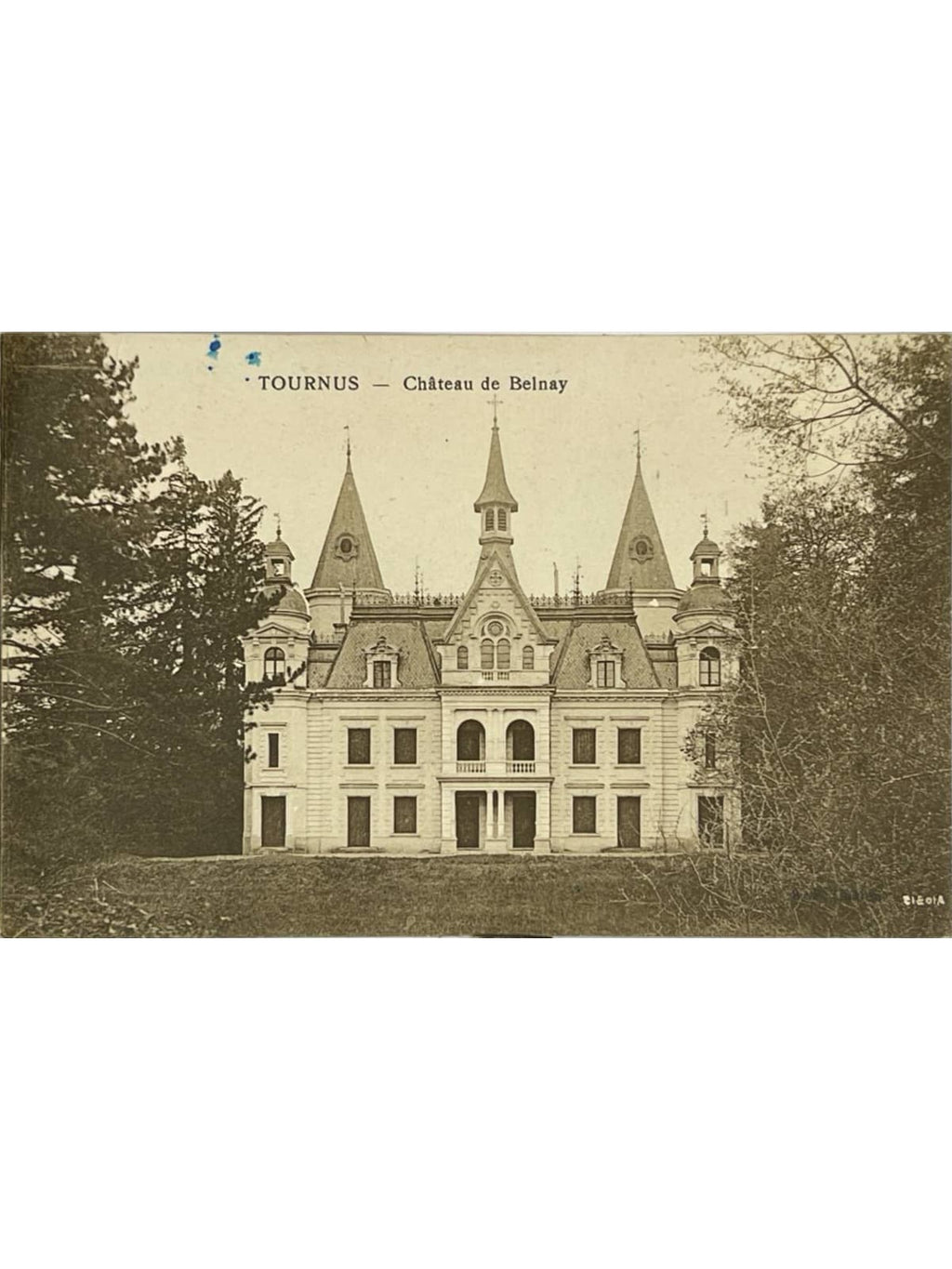 Recto de la carte postale