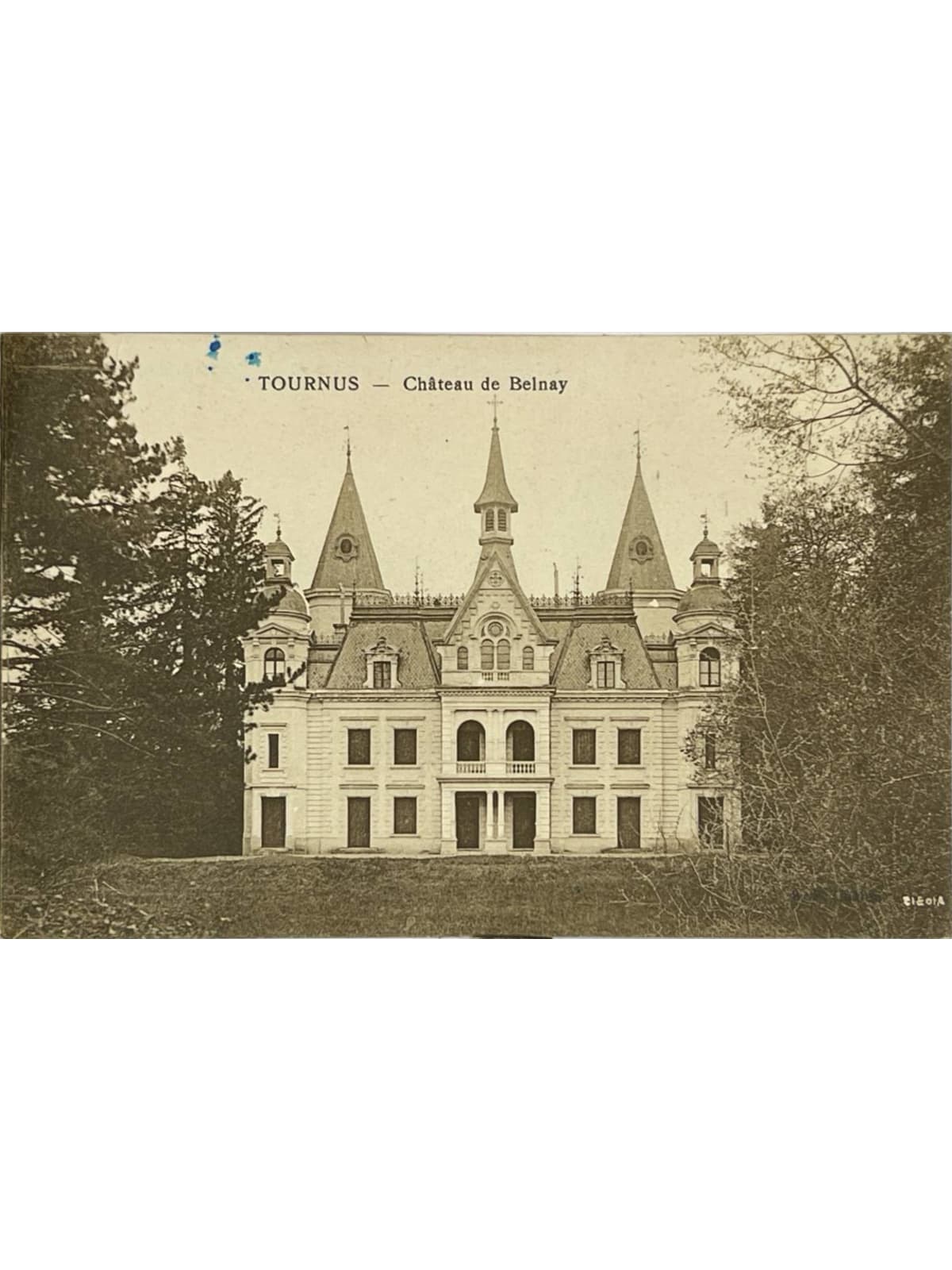 Recto de la carte postale