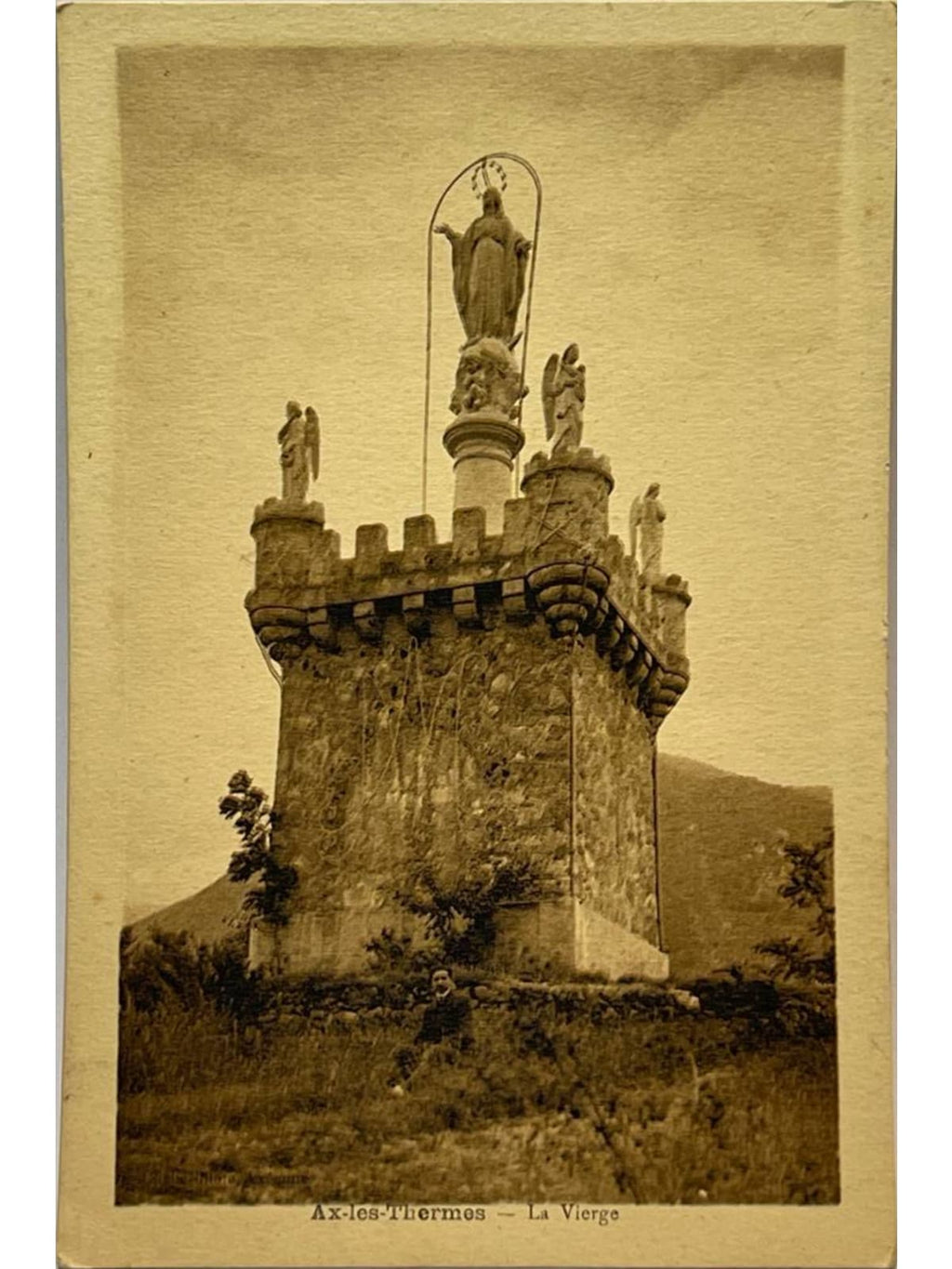 Recto de la carte postale