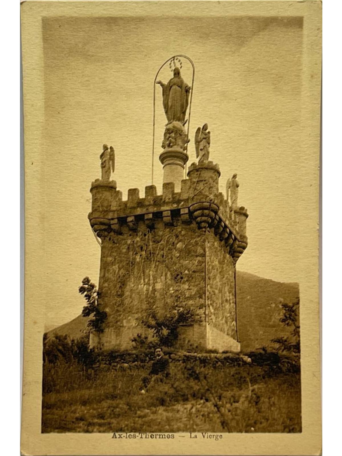 Recto de la carte postale