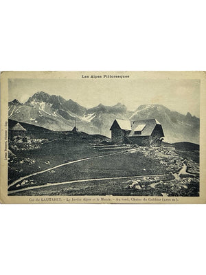 Col du Lautaret – Jardin alpin et musée, chaîne du Galibier – CPA