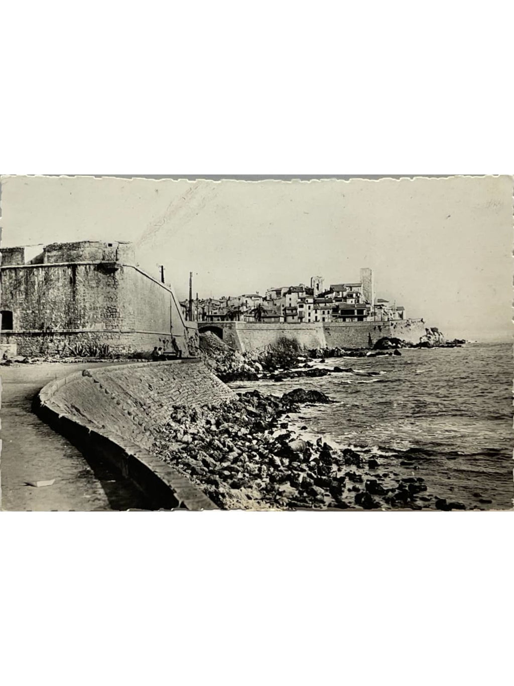 Recto de la carte postale