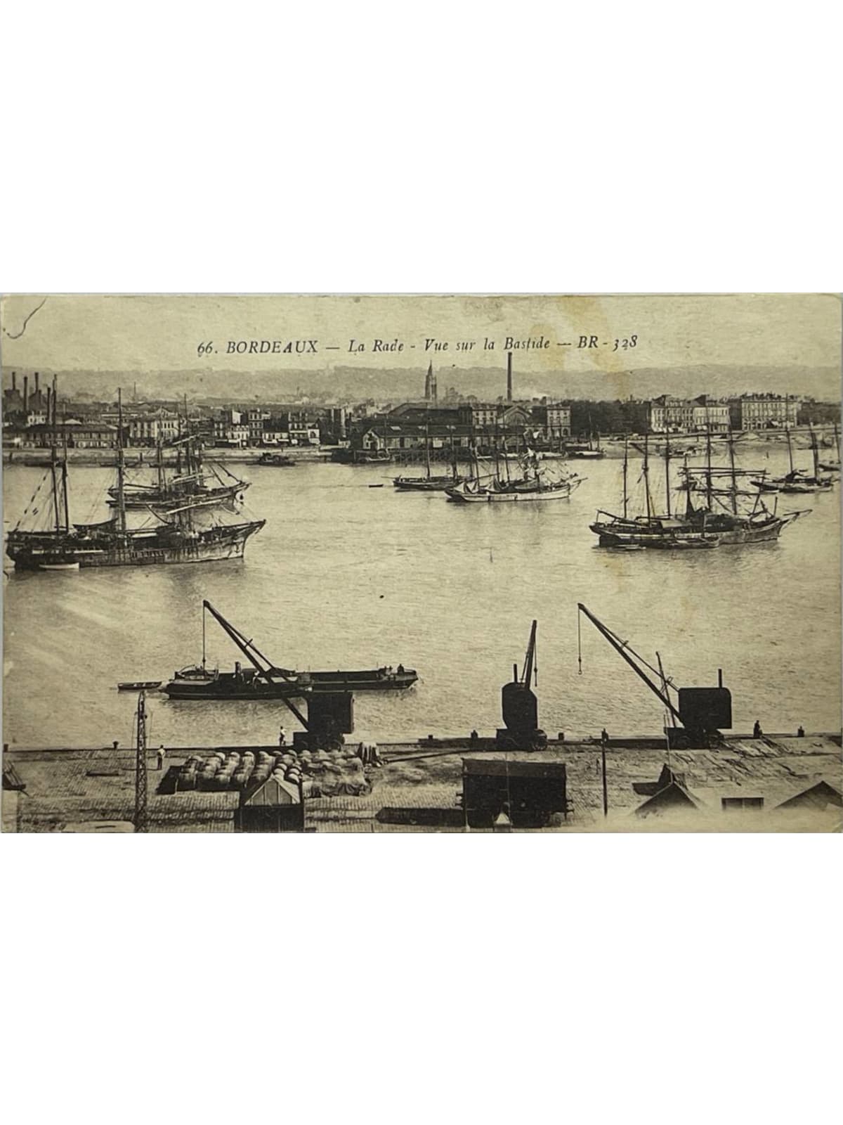 Recto de la carte postale