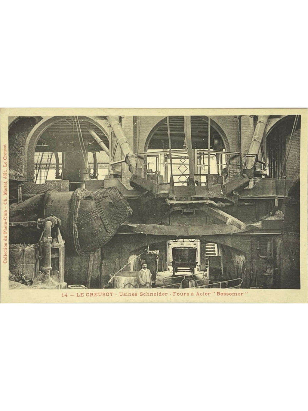 Recto de la carte postale