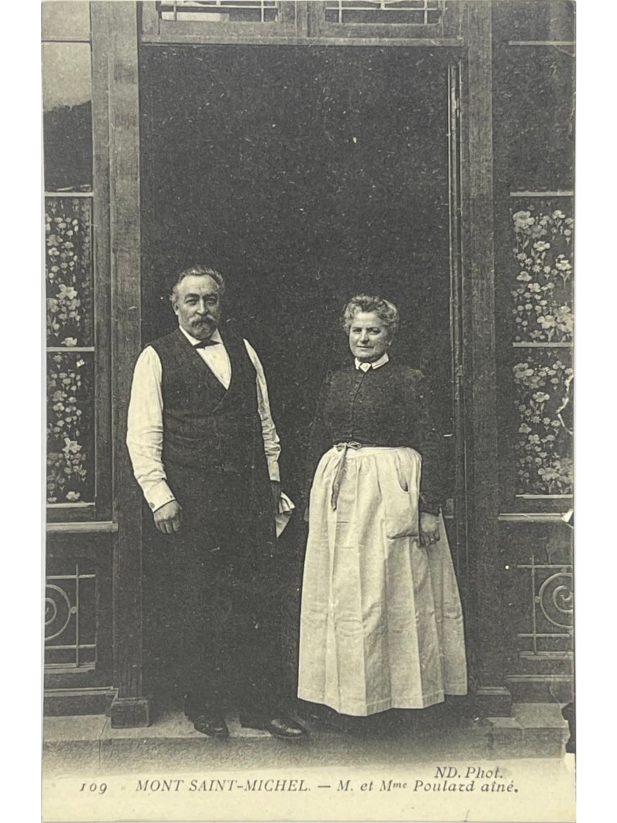Recto de la carte postale