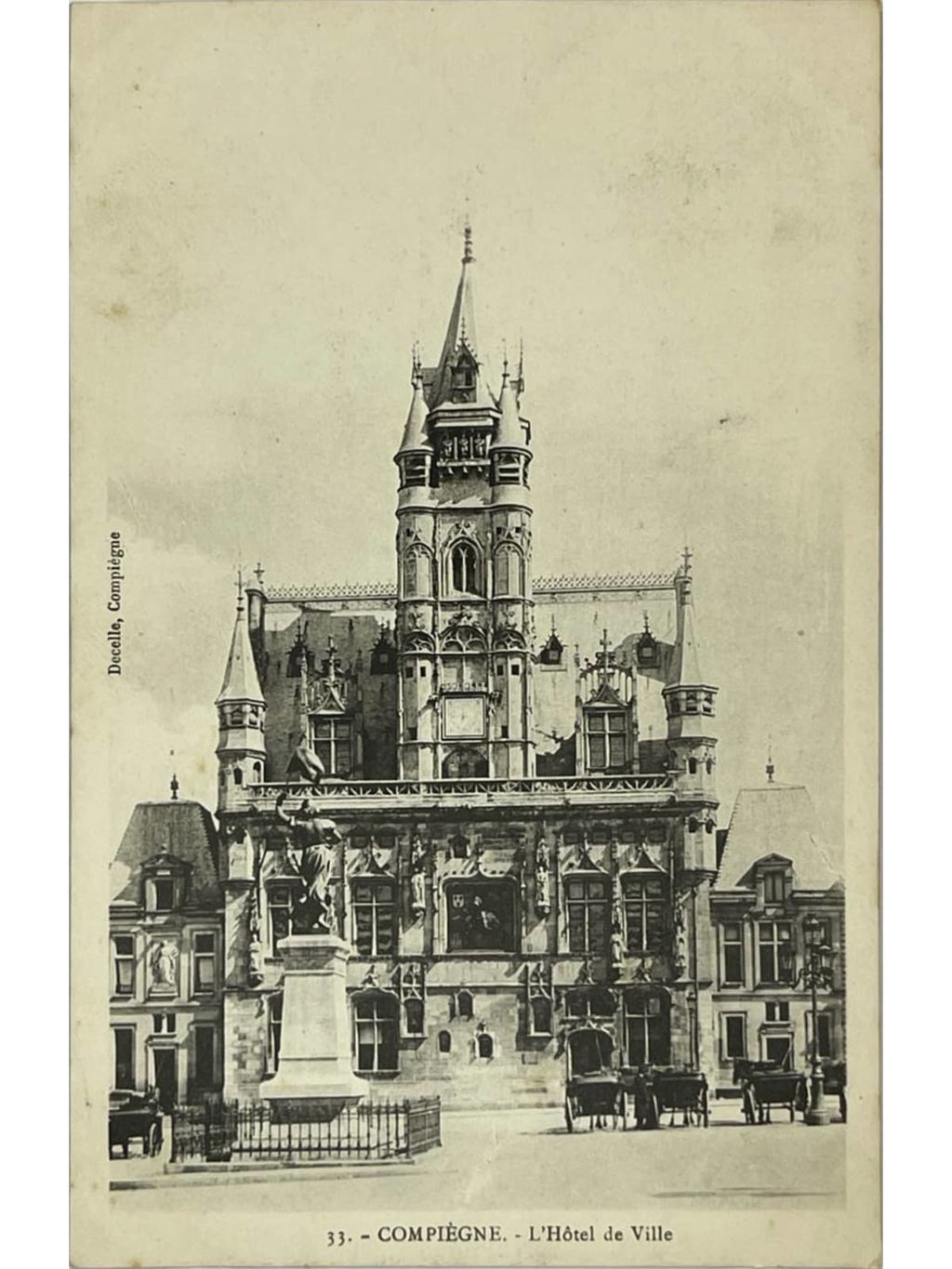 Recto de la carte postale